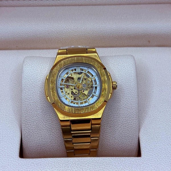 PP style fully automatic golden with white scelton