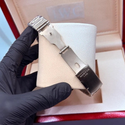 PP style automatic silver with blue scelton
